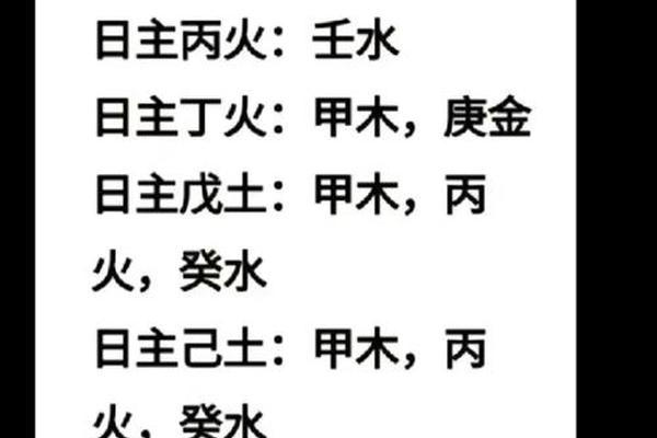 八字定律口诀