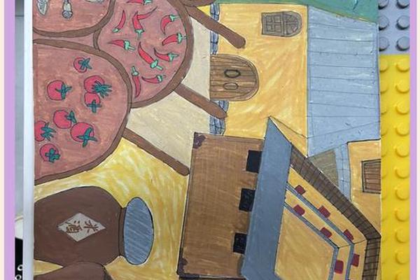 客家文化绘画作品小学(客家美食绘画图片)