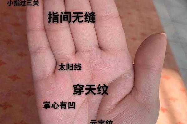 手上带痣十指相扣的照片;手上痣相图解