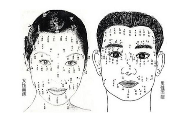 痣相女人下巴痣呈灰色、痣相大全图解