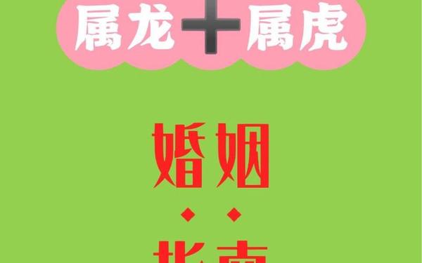 属虎和属龙的合不合婚姻-老虎和龙适合做夫妻吗 属虎和属龙的合不合婚姻-老虎和龙适合做夫妻吗