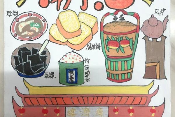 潮汕文化风俗传统绘画 传统节日绘画优秀作品