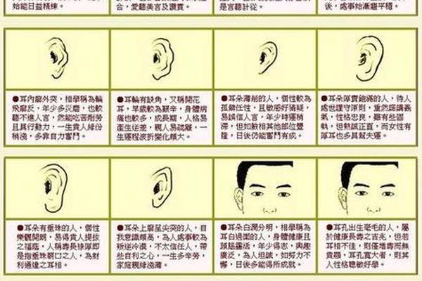 耳垂后面痣相大全男,男人身上痣相大全图解