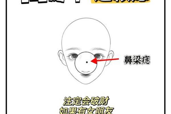 痣相鼻梁_鼻梁长痣的女人面相
