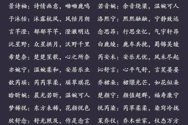 百家姓名字大全集姓名