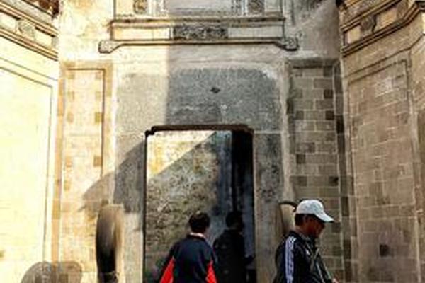 八字门楼图片大全