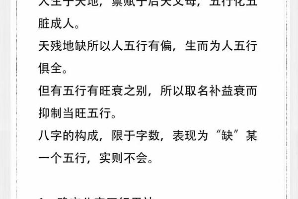 名字八字分析