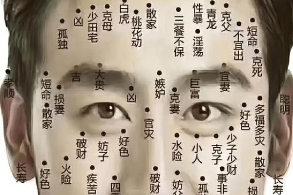 古人说痣相;面相学痣