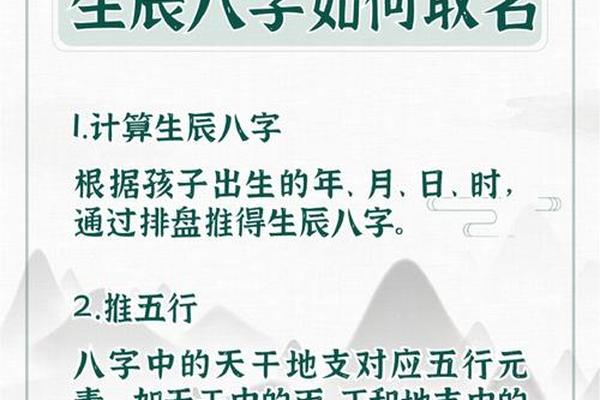 生辰八字取名打分