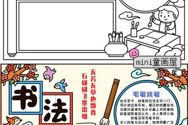 书院文化小报志学书院(书院文化小报模板图片)