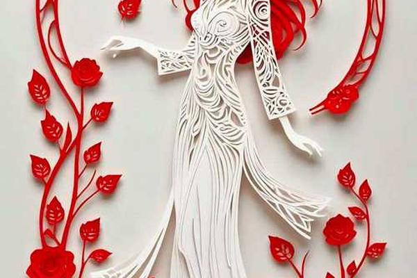 剪纸艺术品装饰画(剪纸艺术作品)