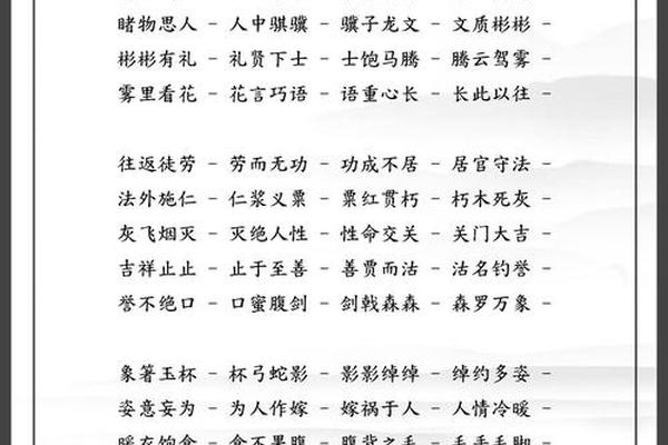 优秀文化传统,你能想到哪些成语,中华优秀传统文化的成语