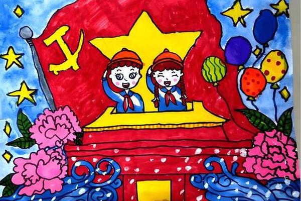 红色文化绘画作品;以红色文化为主题的绘画
