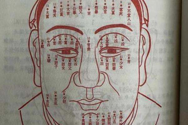 面相痣相大全男生图片、痣相男人脸部痣相图解