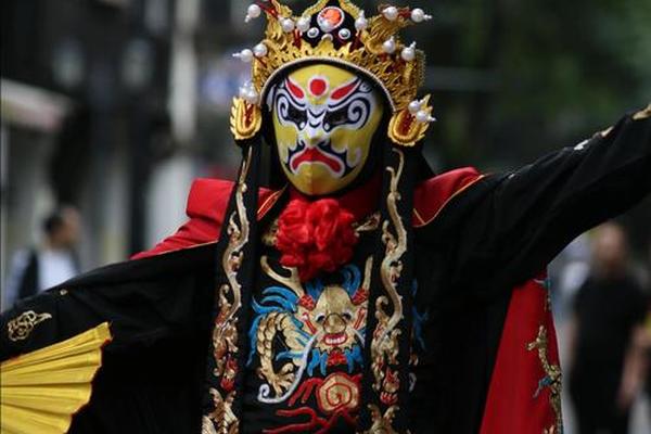 国粹京剧变脸,变脸是中国的国粹之一