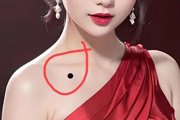 女人喉咙痣相;女人喉咙正中间有痣