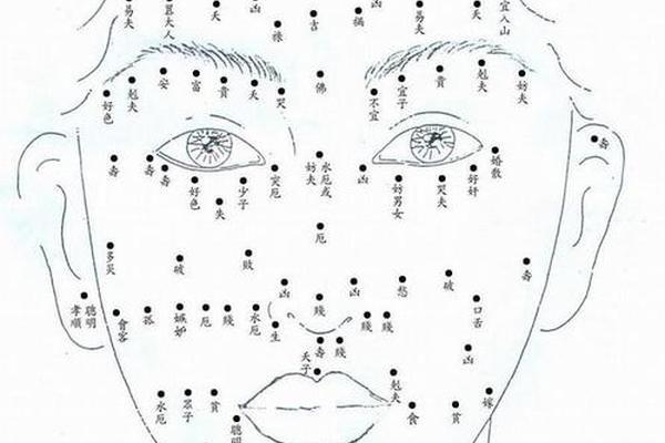女人痣相全身图解_全身痣相图解大全