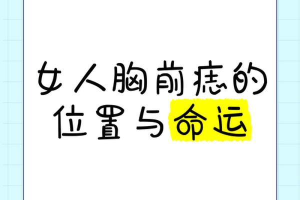 前胸和腹部痣相全图,腹部有痣图解