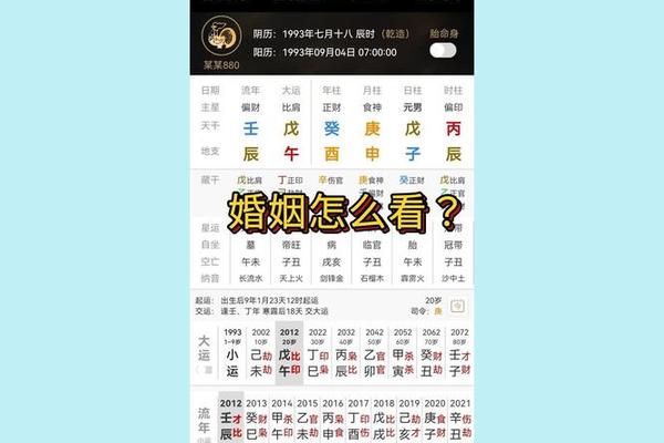 测八字姻缘