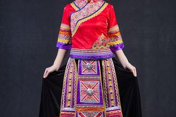 瑶族文化ppt;贵州瑶族服饰女装图片