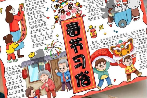 传统民俗手抄报图片 传统风俗的手抄报 传统民俗手抄报图片 传统风俗的手抄报