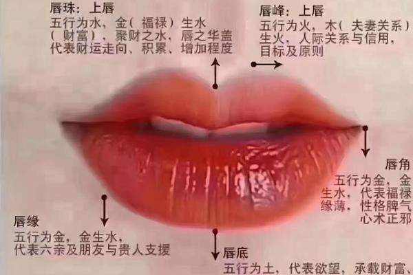婆罗门痣相法_唇部痣相图解