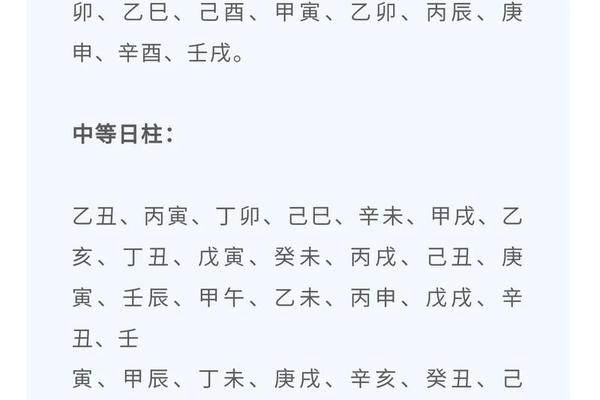 四辰八字