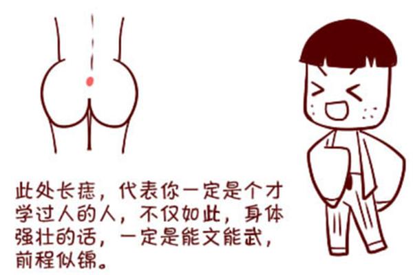 屁股有痣体相,右边屁股有痣的女人
