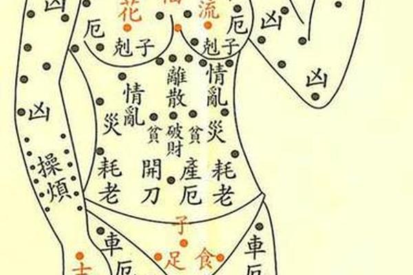 女身上痣相_女人身上痣相最准图图解意思 女身上痣相_女人身上痣相最准图图解意思