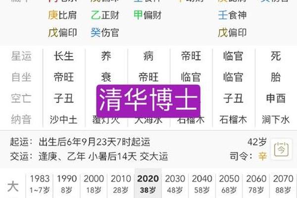 生庚八字