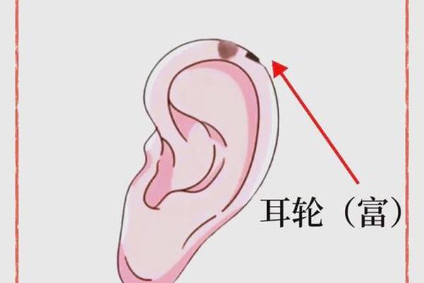 痣相 耳轮背的痣—耳轮后面的痣图解大全 痣相 耳轮背的痣—耳轮后面的痣图解大全