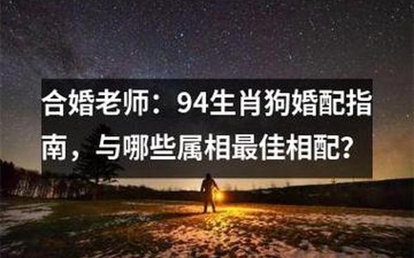 94年属狗男找属啥的女生比较好 94年属狗男找属啥的女生比较好