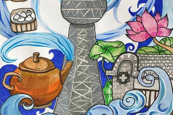 岭南文化绘画作品一等奖(岭南文化儿童画)
