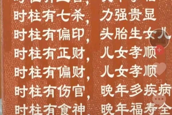焕八字