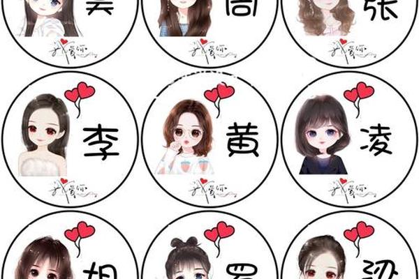 姓名加姓名头像女动漫