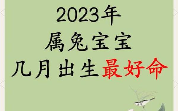 属兔的哪年生(属兔人的出生年份有哪些) 属兔的哪年生(属兔人的出生年份有哪些)