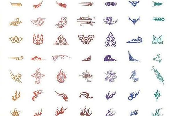 中国传统艺术图案100幅、中国传统图案设计