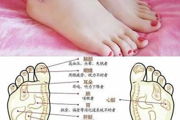痣相脚掌上的痣-脚底长痣的痣相图解