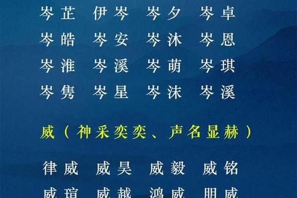 古典文化取名大全;取名