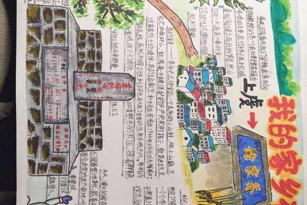 家乡文化手抄报高一_《故乡》的手抄报