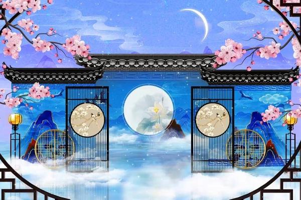 中国古典文化视频背景、宫廷背景视频素材