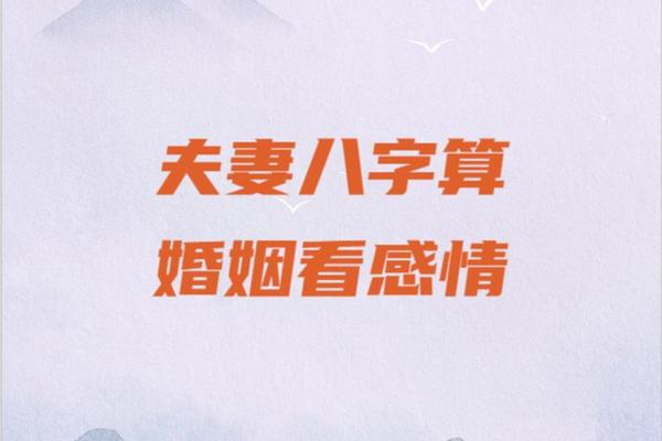 八字感情