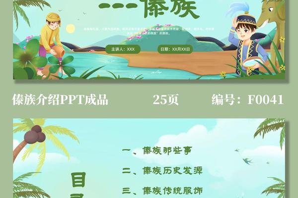 民族服饰文化PPT-民族服饰特点的介绍