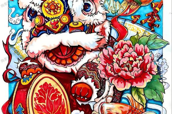 中国文化元素绘画、中国元素绘画图片