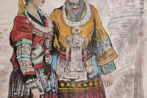 民族艺术绘画作品;艺术画展作品欣赏