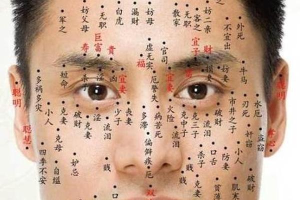 面部相吉痣图解大全女性—女面部痣相图解 最全