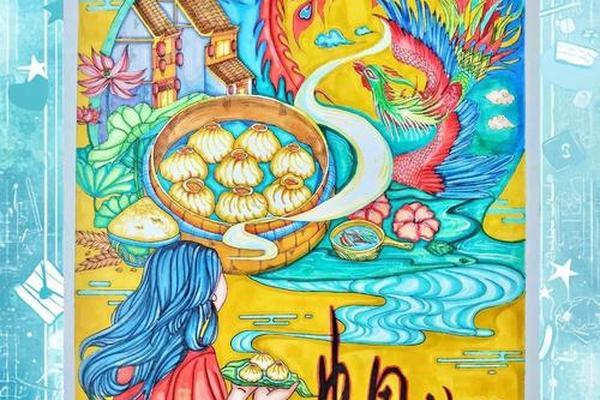 宏伟中华优秀文化的画(中华优秀传统文化教育读本)
