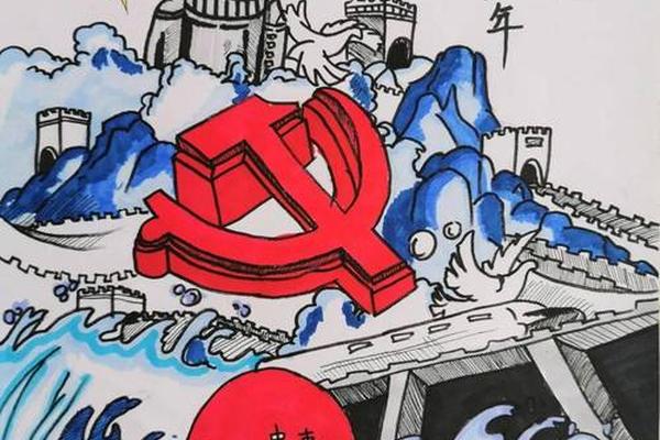 红色文化绘画简单—绘画作品简介怎么写