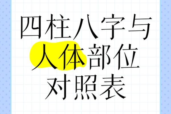 八字看身体健康